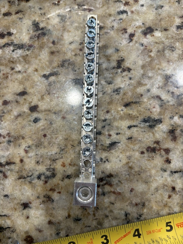 Square D Load Center Accessory, Ground Bar Kit, 17 terminal Open Package