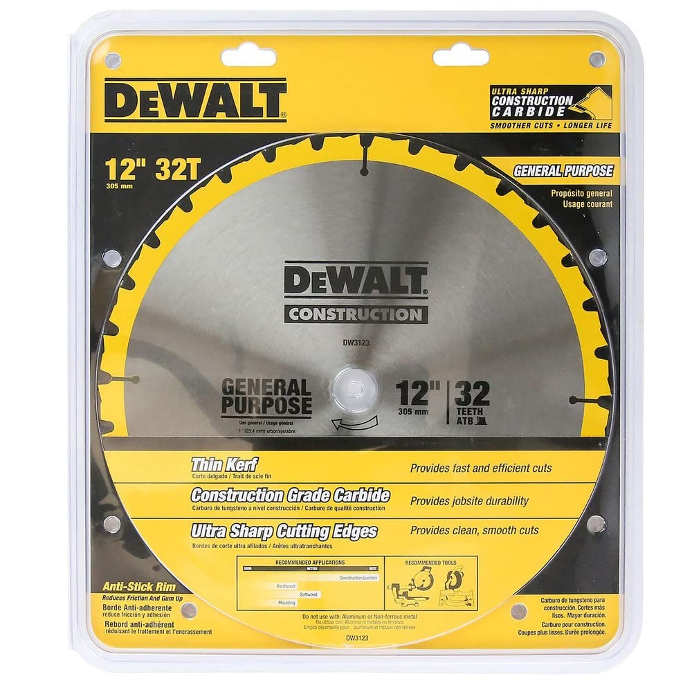 DEWALT DW3123 Miter Saw Blade