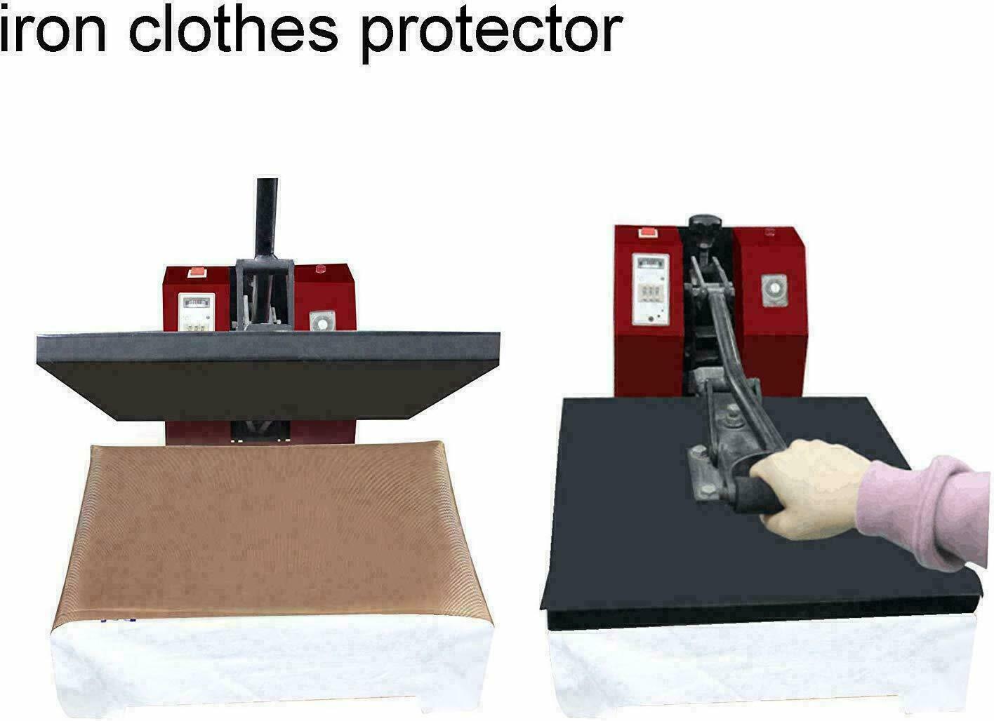 3x Teflon Transfer Sheets for Heat Press Non Stick Iron Resistant Reusable Craft