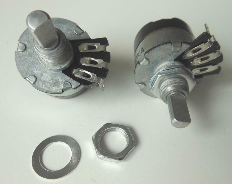 2Pcs 2.2K Ω Ohm 2K2 Logarithmic Nolinear Potentiometer 2W WH134-2