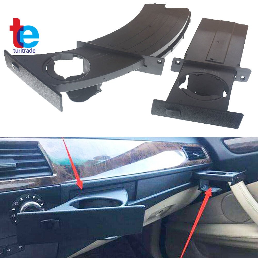 Left Right & Driver Passenger Side Front Cup Holder For BMW E60 E61 2004-2010