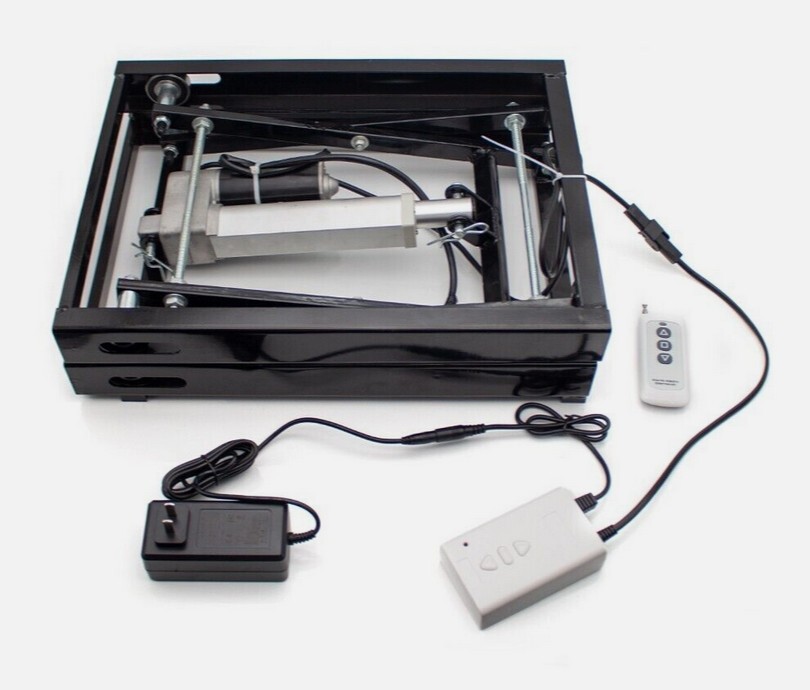 Electric Lifting Table Stand Platform Lifting Hardware Folding Iron Frame 80KG