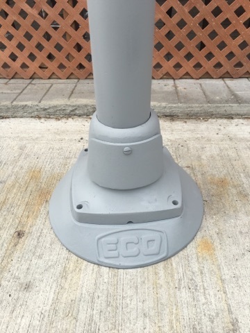 Eco air meter complete Pedestal