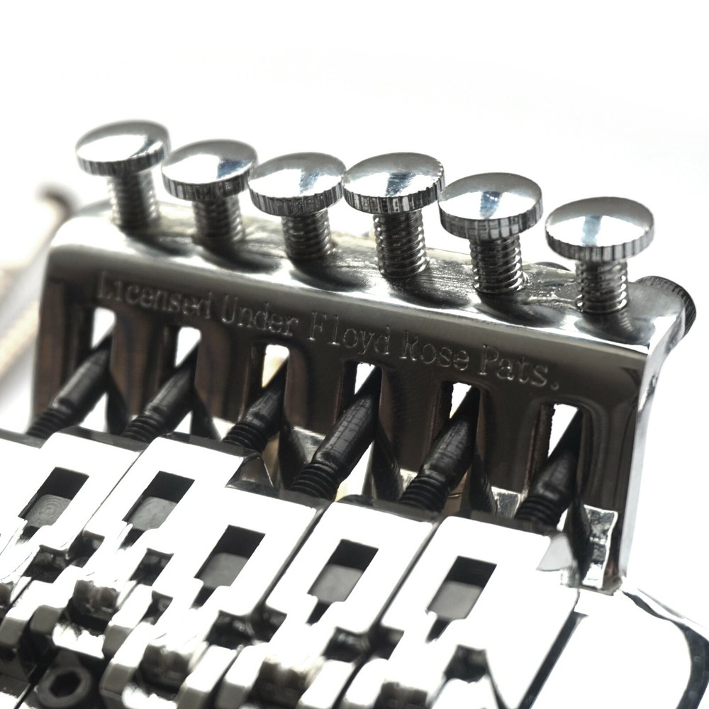Floyd Rose Licensed Tremolo System - Double Locking Bridge - Full Kit - Chrome