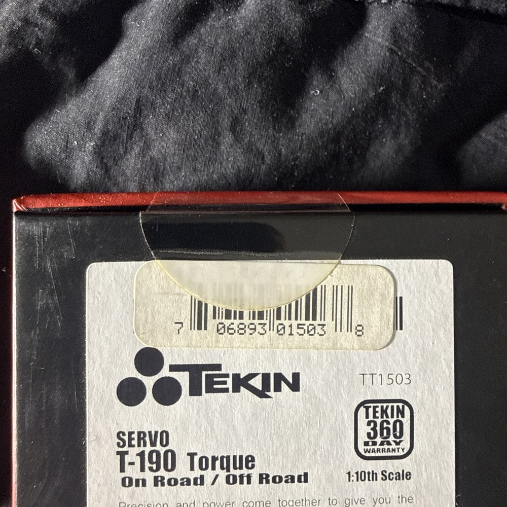 Tekin T-190 Digital Hi-Torque Programmable Servo (High Voltage) [TEKTT1503]