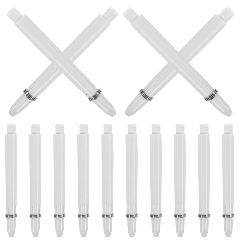 100Pcs Dart Replacement Rod Plastic Shafts Stem with Threaded Nylon Rods