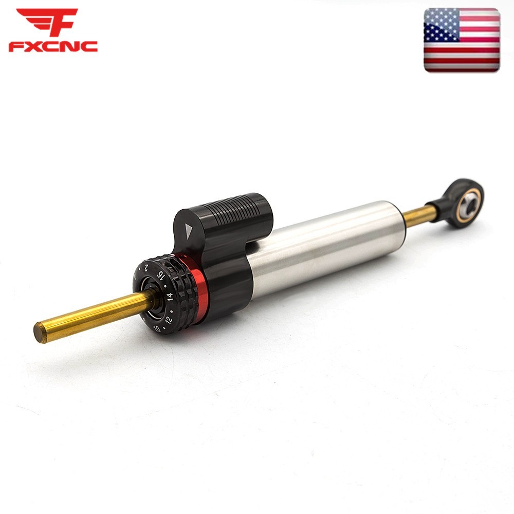 Adjust Steering Damper Stabilizer & Mounting Bracket Kit For Ducati Monster 696