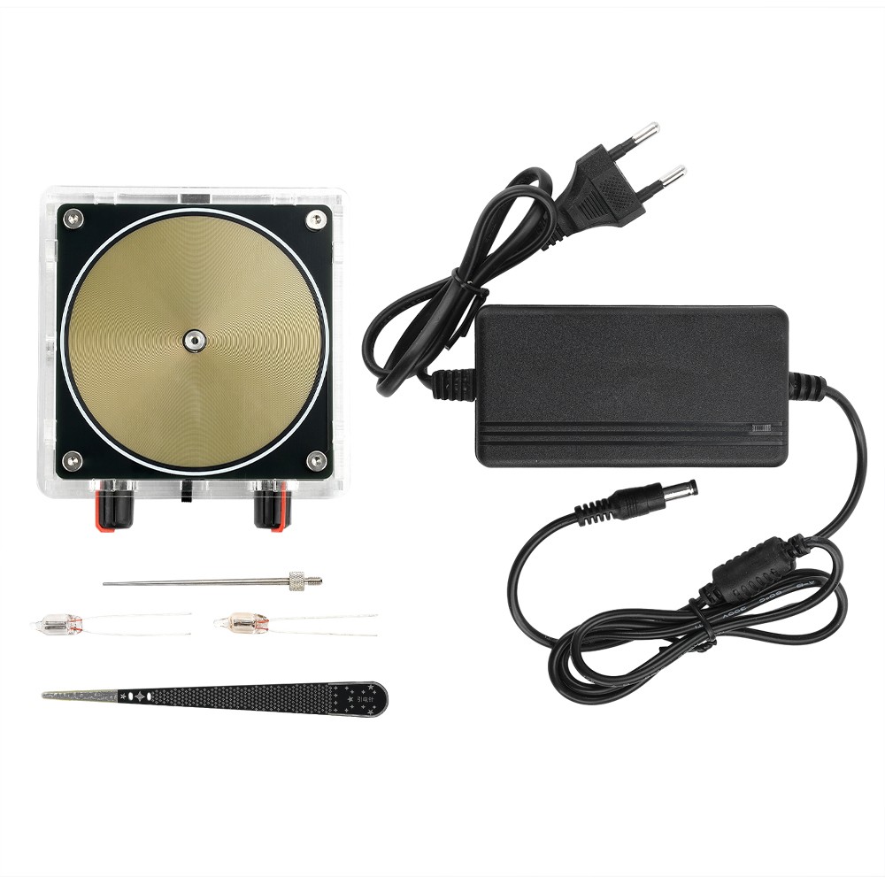 AC110-220V Dual Mode Bluetooth Music Tesla Coil Artificial Lightning Touchable