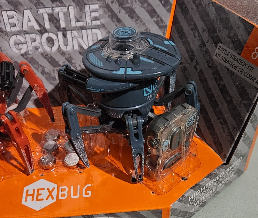 hexbug hex bug SPIDER FIGHT WITH LIGHT DUAL PACK NEW no box plastic canopy