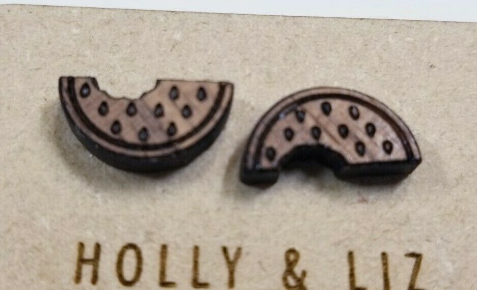 Holly & Liz Cork Stud Earrings
