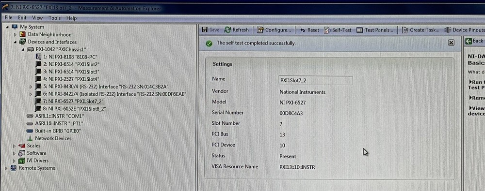 National Instruments NI PXI-6527
