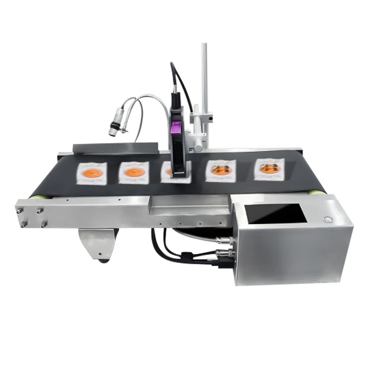 Automatic Pagination Inkjet Printer Prints Production Date and Batch Numbe