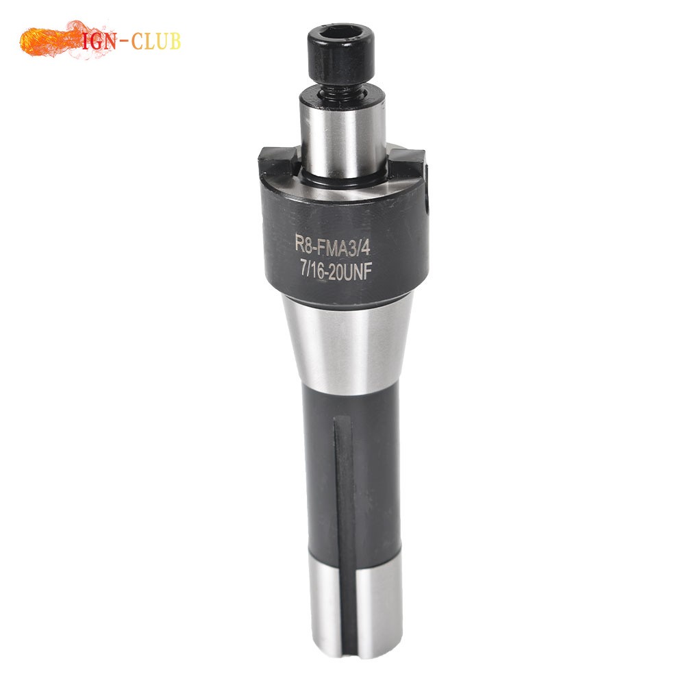 Shank Shell Milling Arbor Adapter Holder For Machine 3/4" R8
