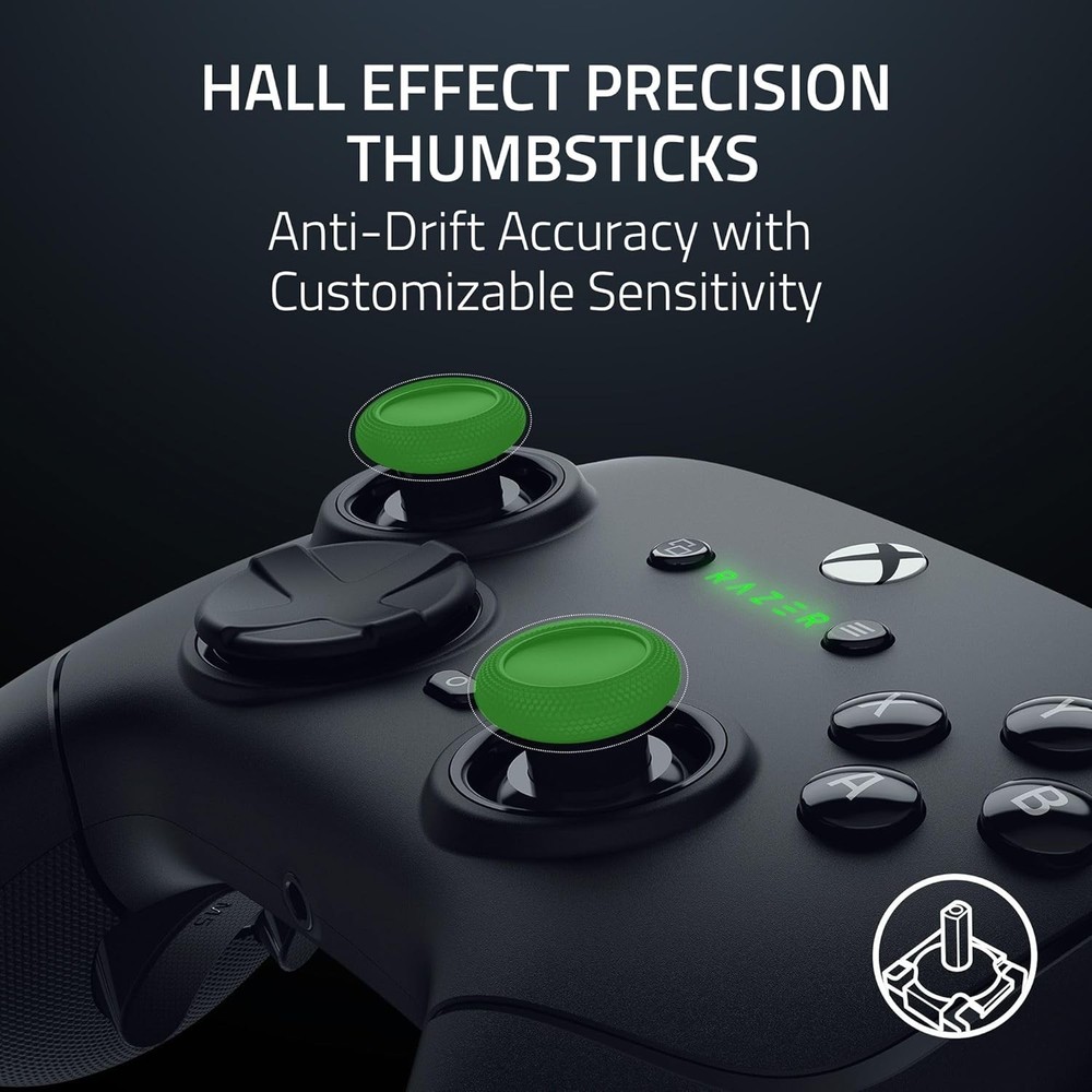 Razer - Wolverine V3 Pro Wireless Gaming Controller for Xbox Series, PC-Black