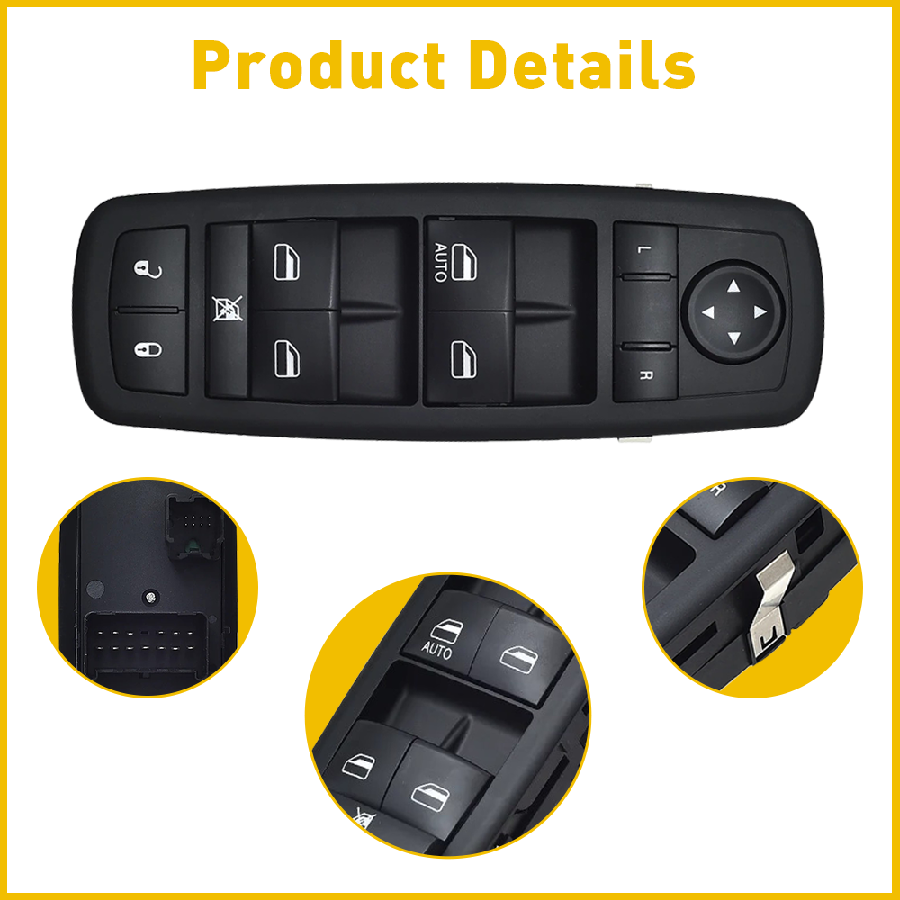 Master Power Window Door Switch Fits Dodge 2011 Journey 2012 2013 2014 2015 2016