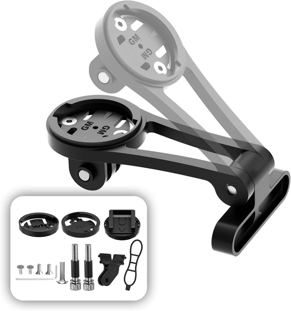 Out Front Bike Computer Mount, Angle Adjustable - 38mm Mount