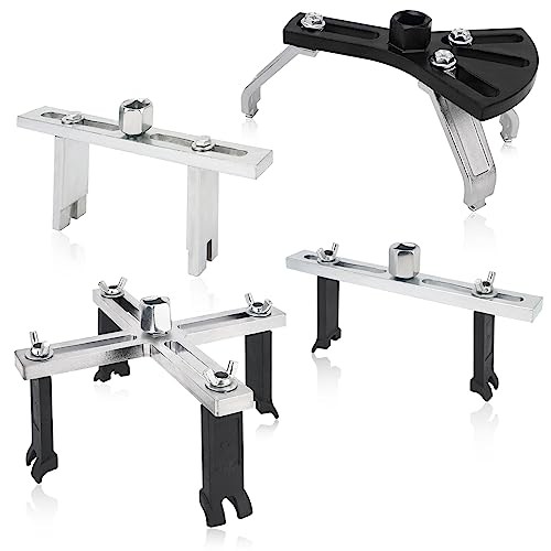 4 Pieces Fuel Pump Removal Tool, Universal Fuel Pump Lock Ring Tool