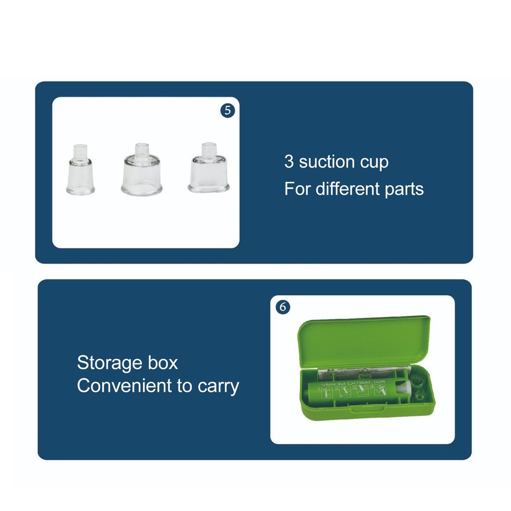 Bite Sucker Promote Healing Vacuum Negative Pressure Bite Extractor Tool