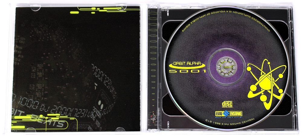 E-MU Systems Sound Central Orbit Beats Sample/Sound Library/Sampling Double CD