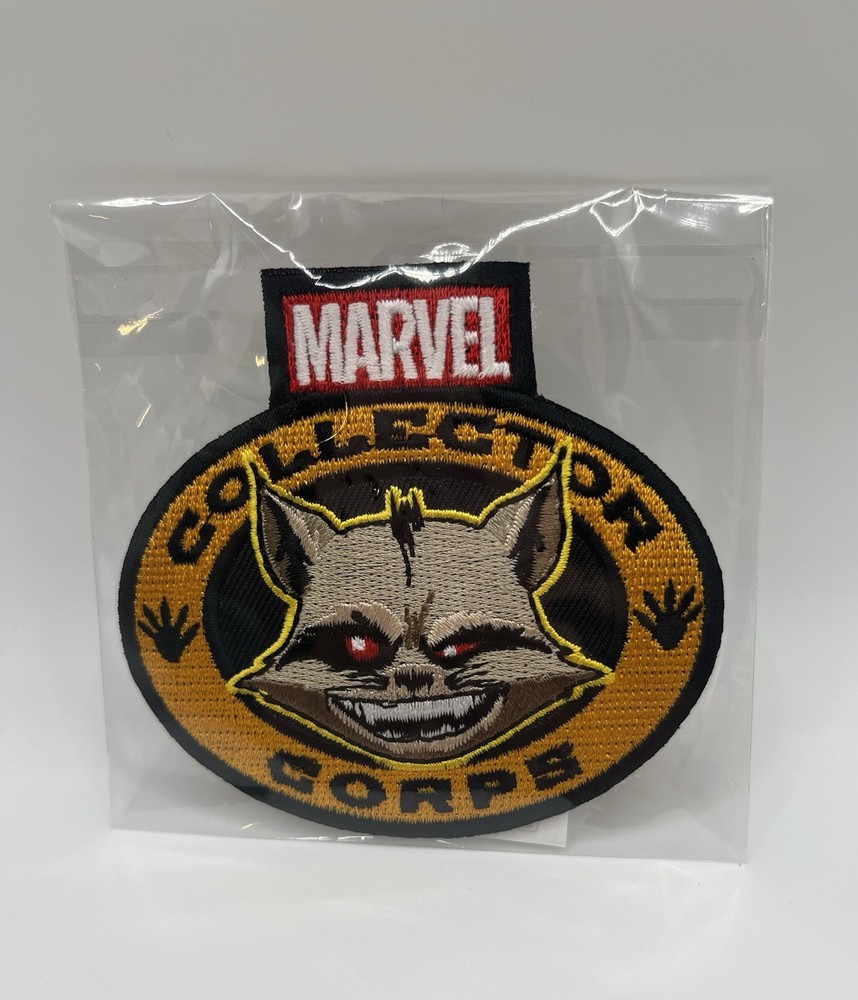 Funko Iron-On Patch - ROCKET RACCOON - Marvel Collector Corps MARVEL COMICS