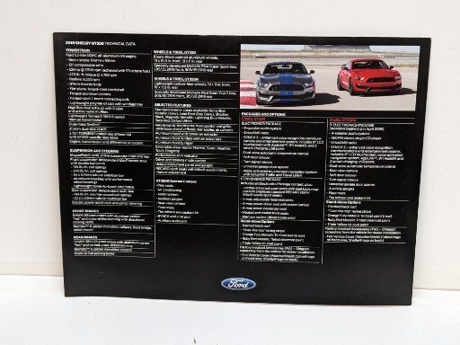 2018 Shelby GT350 Brochure - Shelby GT350 Brochure - Ford Brochures