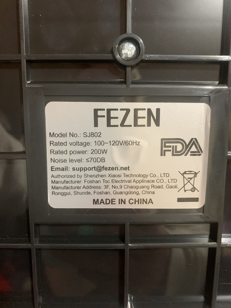 Fezen Slow Masticating Juicer Extractor. Cole Press Juicer With 2 Speed Modes