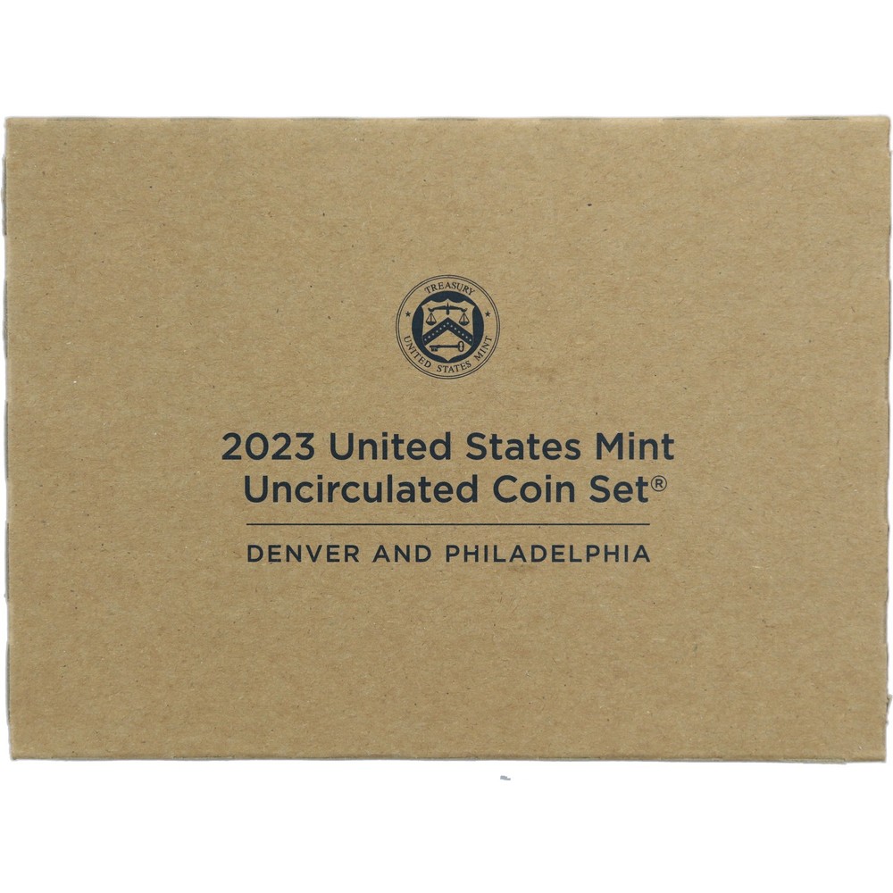 2023 Mint Set Original Sealed Box 20 BU Coins