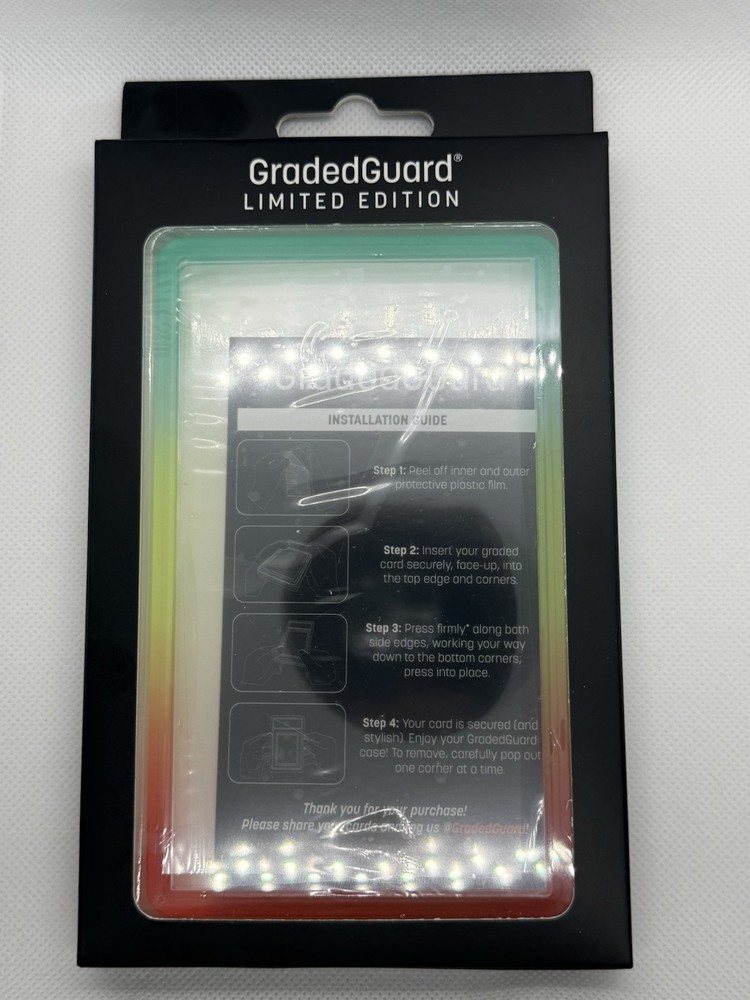GradedGuard PSA Graded Case Guard Protector - IRIS Limited Edition (Rainbow)
