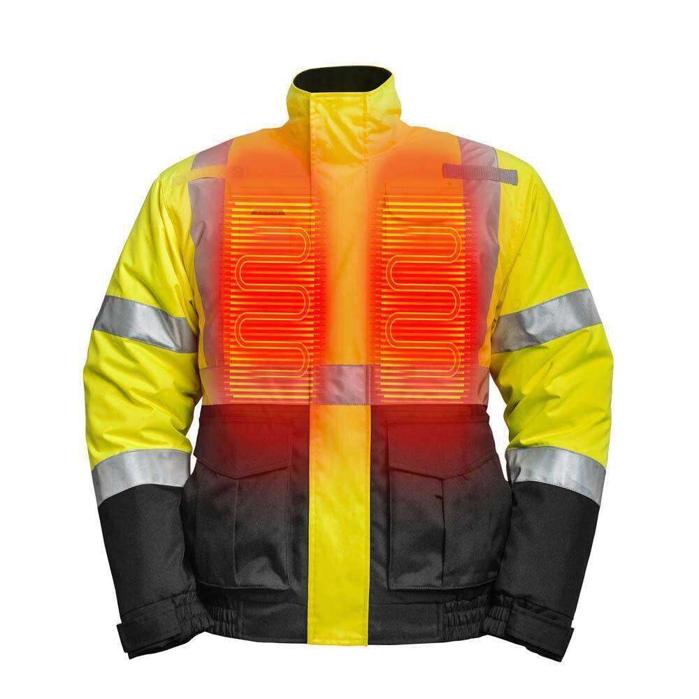 Mobile Warming 7.4V High-Vis Heated Jacket Mens Medium