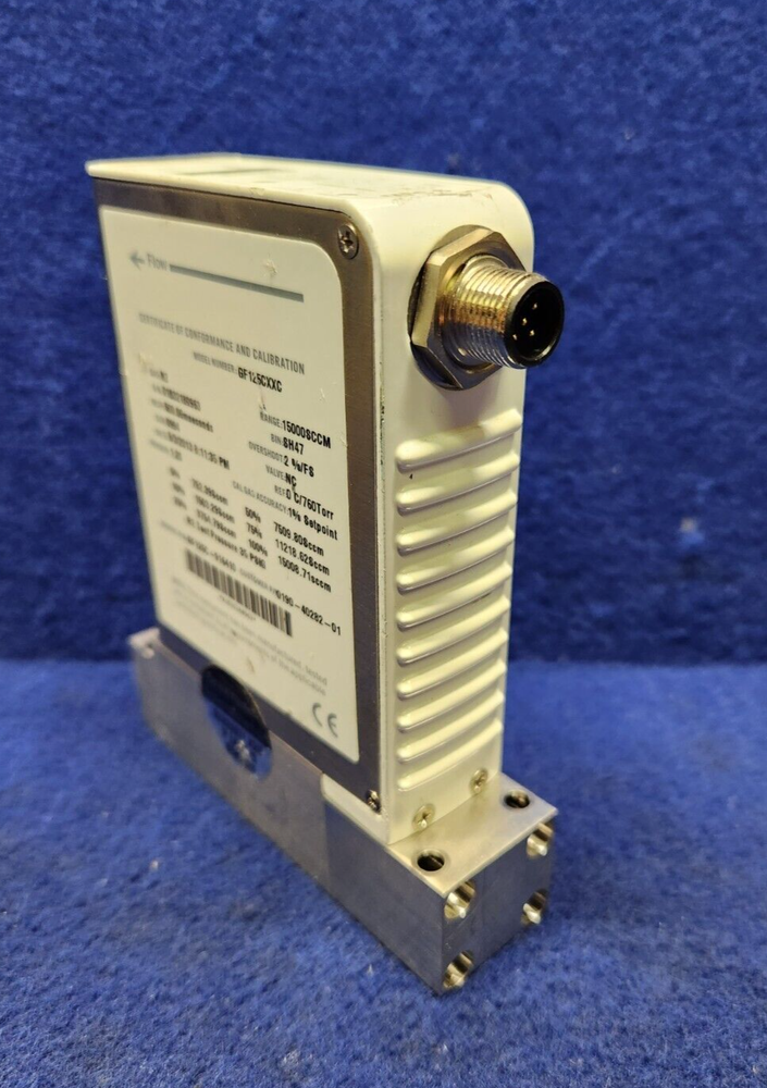 BROOKS INSTRUMENTS MASS FLOW CONTROLLER GF125CXXC N2 7200SCCM MFC