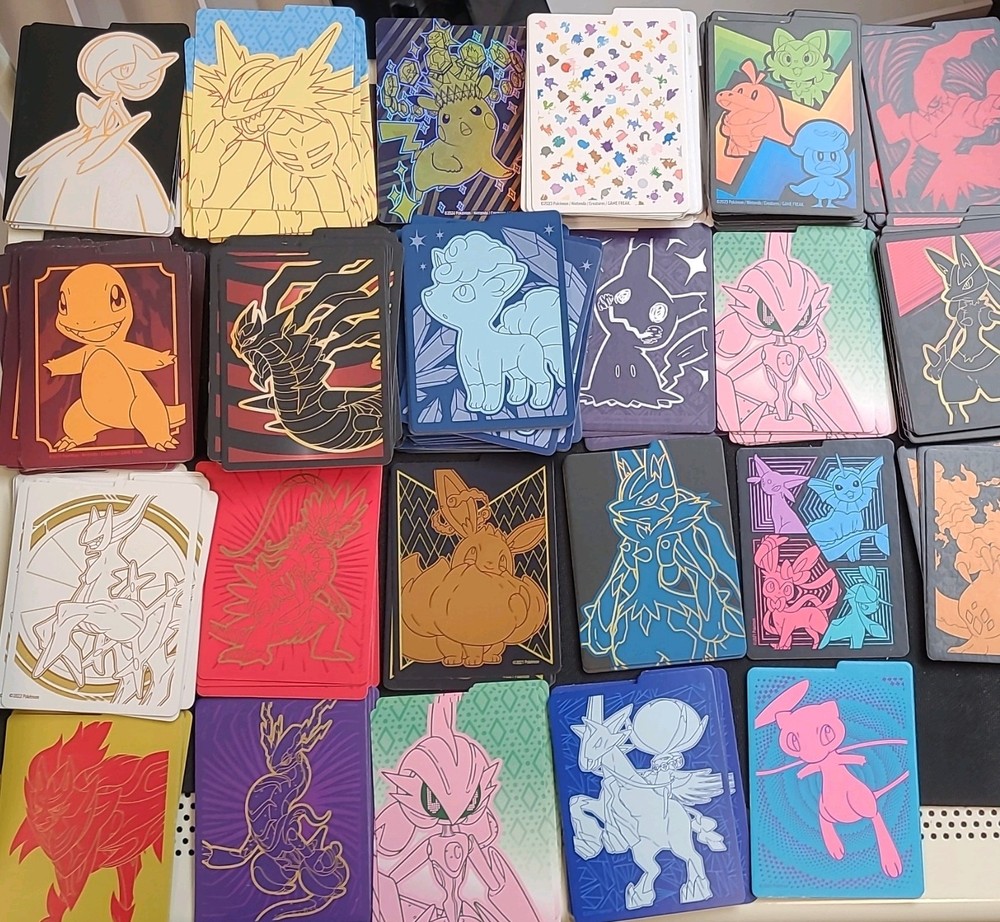 Random Pokémon Card Dividers Standard