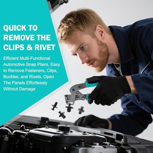 Car Clip Pliers and Disassembly Tools,Multi-functional Panel Removal Pliers