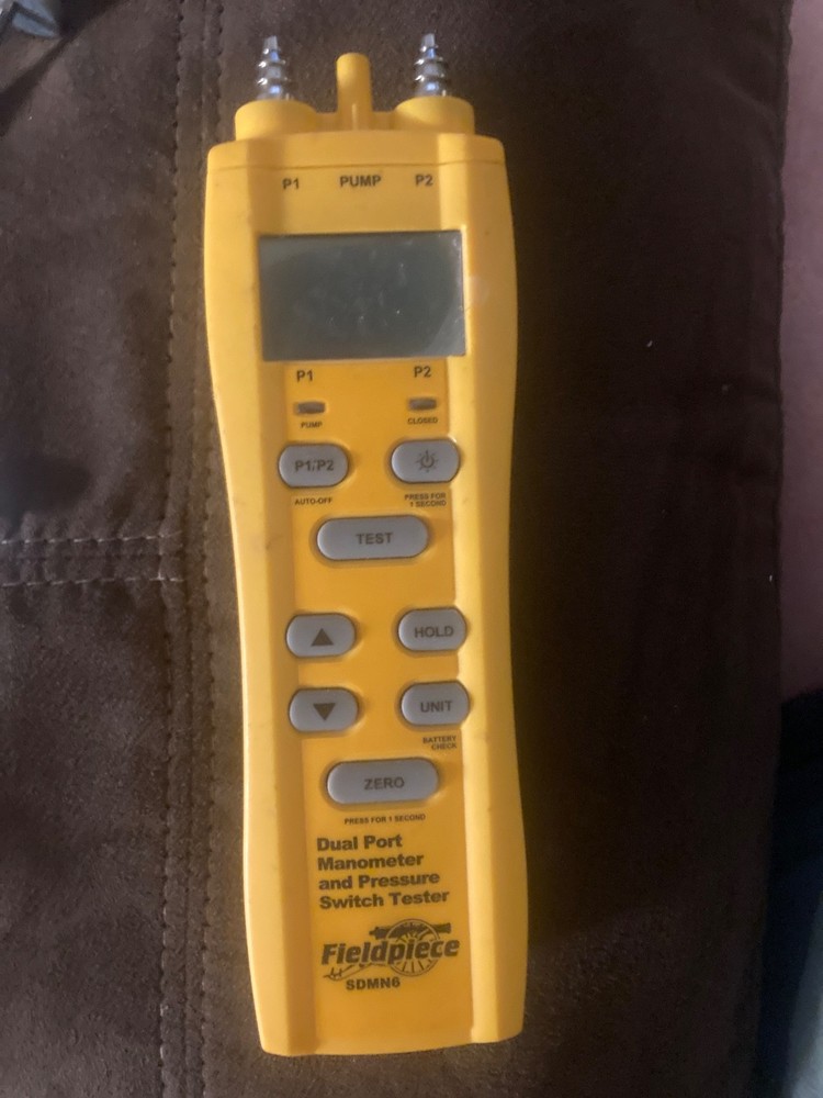 Fieldpiece SDMN6 Pressure Switch Tester