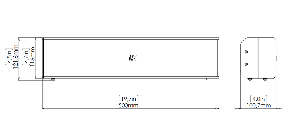 k array Subwoofer KU44W