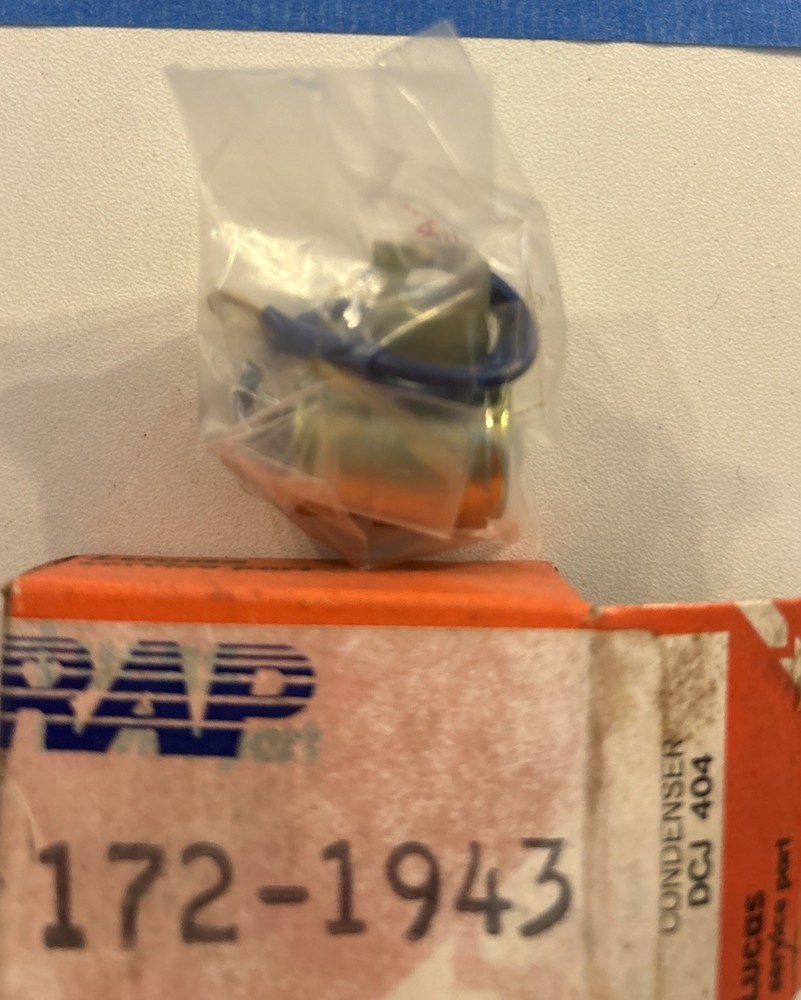 Lucas DCJ404 Ignition Condenser Vintage Replacement Part