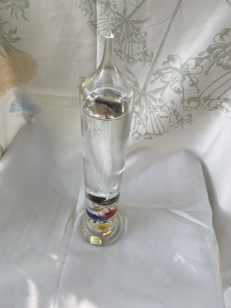 Glass Free Standing Floating Thermometer