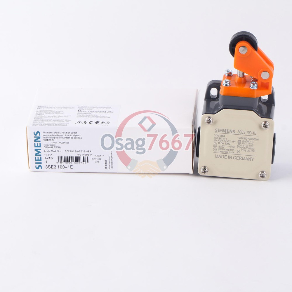 ONE New SIEMENS 3SE3100-1E Limit Switch