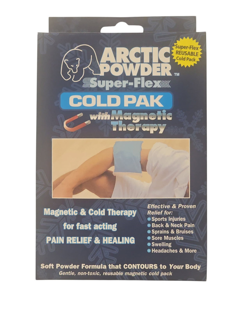Arctic Powder Cold Pak Super Flex Pack Shoulder Back Reusable Adjustable