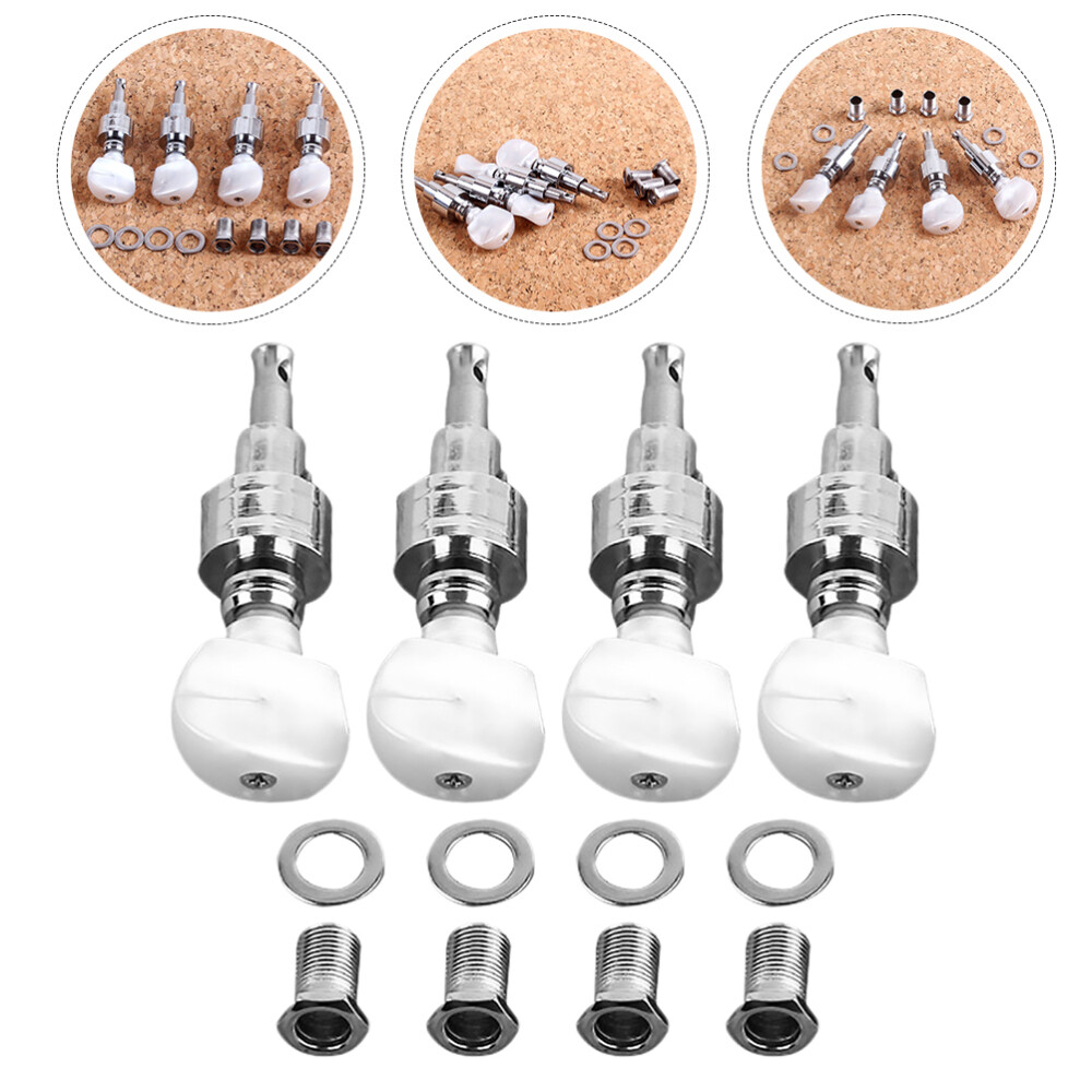 4 Pcs Banjo Tuning Machines Planetary Tuners Accessories String