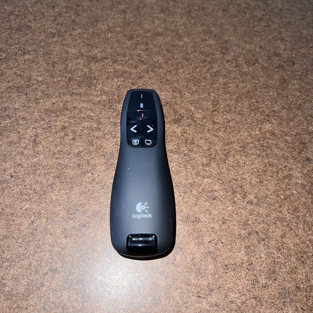 Logitech R400 Laser Presentation Remote - Black