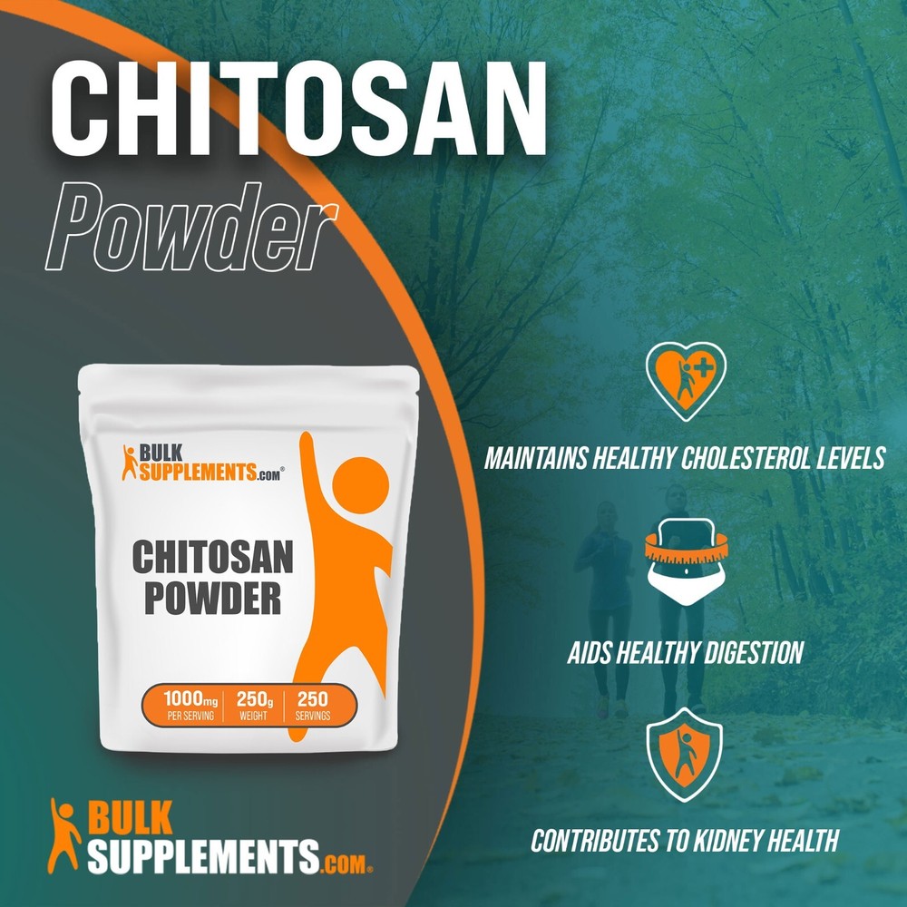 BulkSupplements Chitosan (90% Deacetylation) Powder