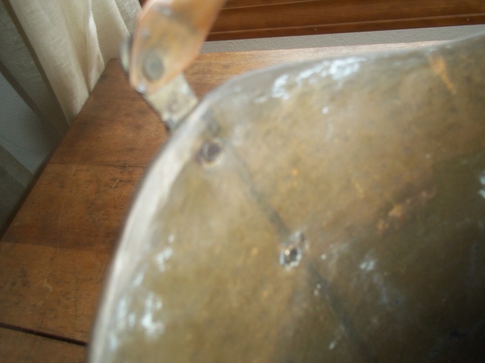 Large ANTIQUE SOLID BRASS Fireplace Coal Log Wood Scuttle Bucket-EUC-BRASS!!!