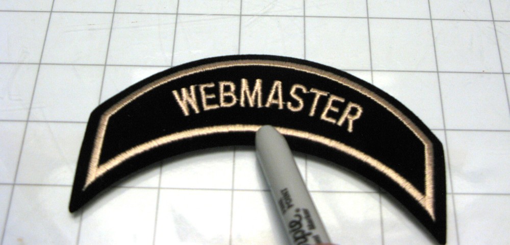 Harley Davidson HOG Officer Patch Harley Owners Group WEBMASTER