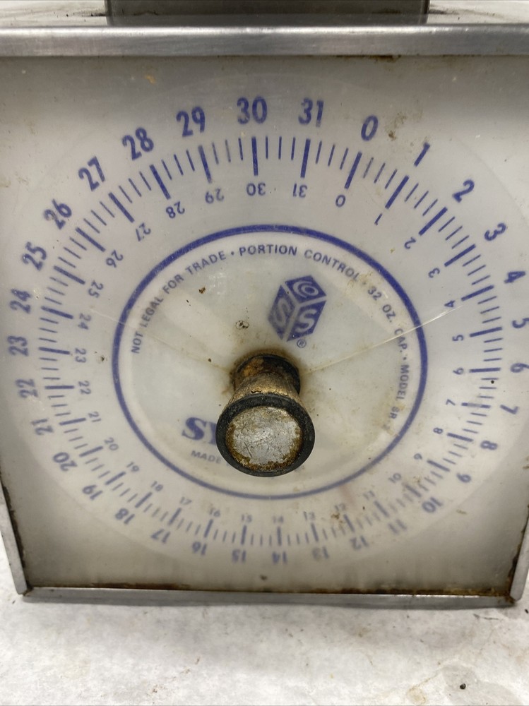 SYSCO Restuarant Kitchen Scale Model SR 2 32 oz Used SyS-01