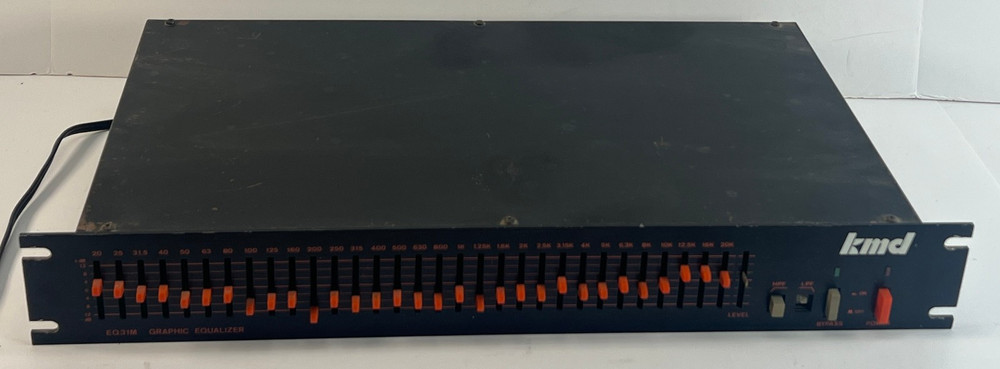 KMD Sound Electronics Model: EQ31M Graphic Equalizer