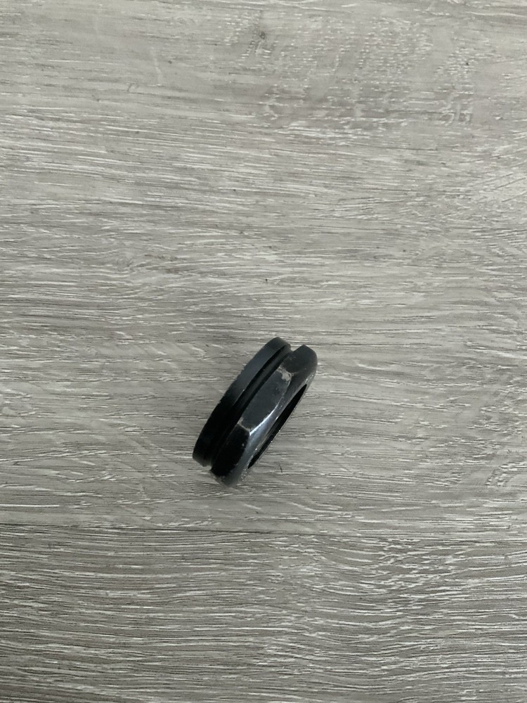 MOTOBECANE HEADSET CROWN NUT BLACK FRENCH THREADED