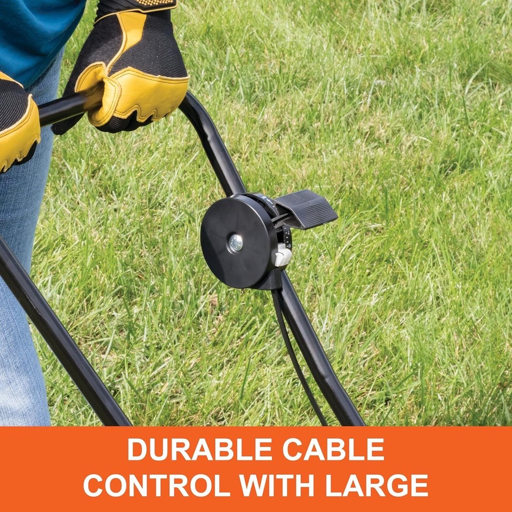 Precision 50 lb Broadcast Spreader for Seeds & Fertilizers - Durable & Efficient