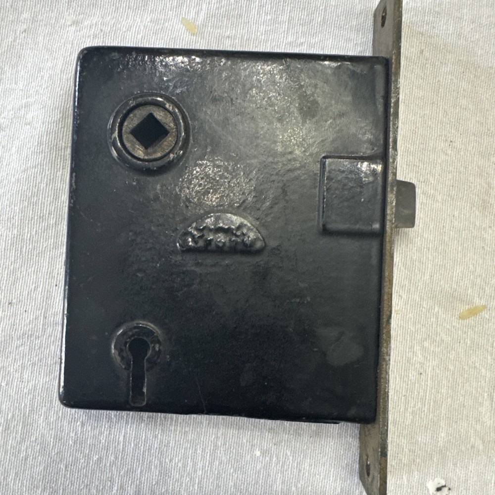antique Penn interior mortise door lock