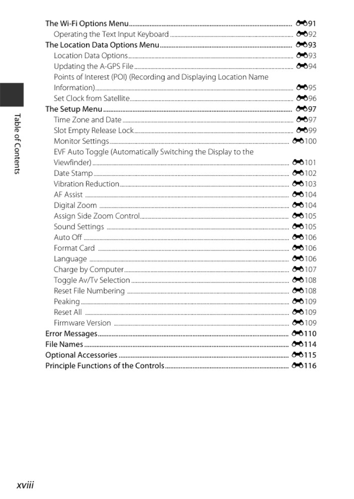 Nikon CoolPix P610 — User Reference Manual — 1/2 Size, 5.5" x 8.5" Small Compact