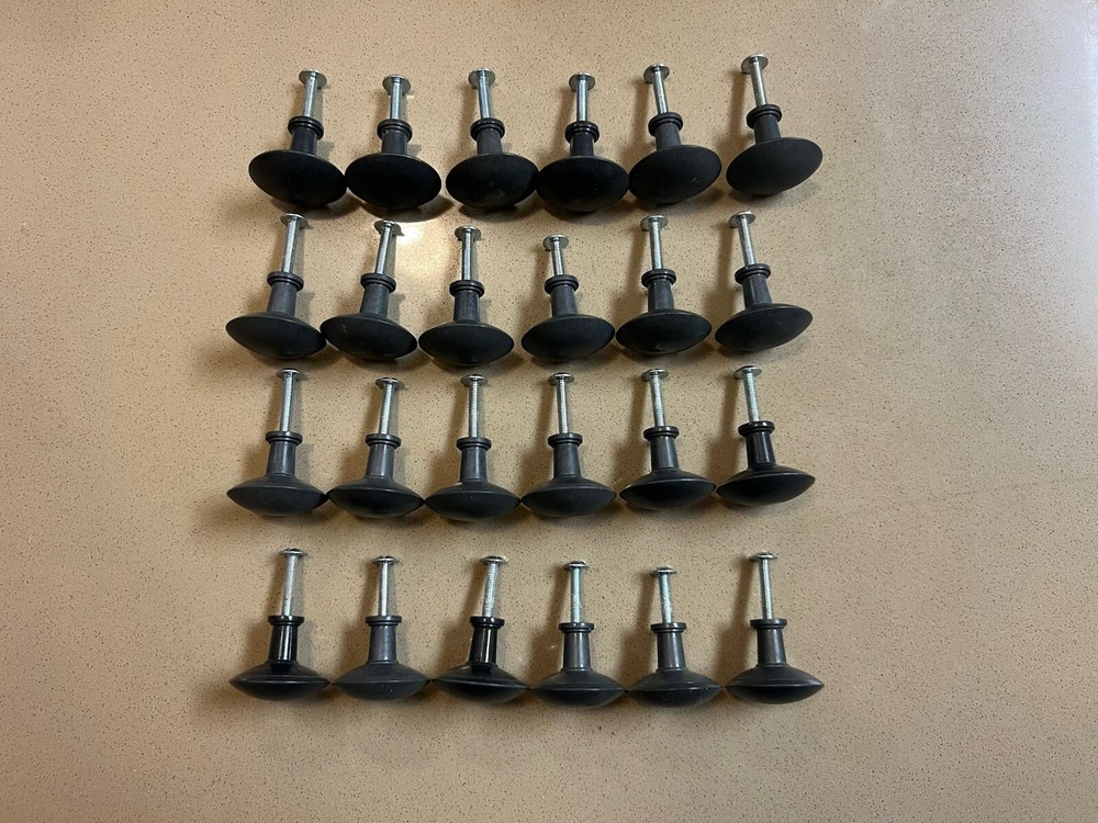 Ikea Hemnes Knobs With Screws ( Set of 12) Part # 117615